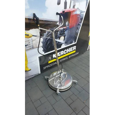 T-Racer Szczotka do mycia kostki Talerz obrotowy 21''530mm INOX -Germany